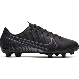 Kopačky Nike Mercurial Vapor 13 Academy FG / MG Junior AT8123010 černá/šedá/stříbrná černý