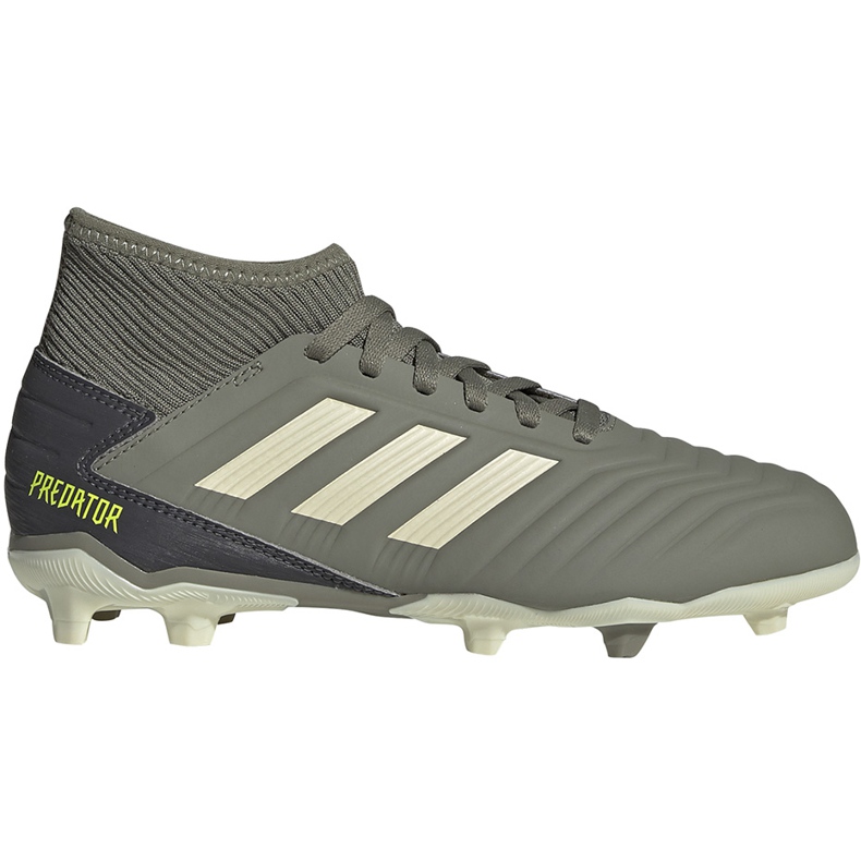 Kopačky Adidas Predator 19.3 Fg Jr EF8215 šedá