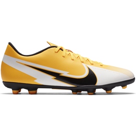 Kopačky Nike Mercurial Vapor 13 Club FG / MG AT7968 801 oranžový žlutá