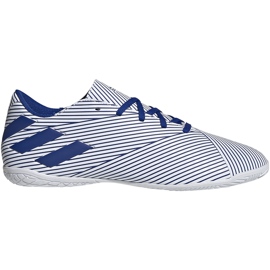 Adidas Nemeziz 19.4 V Bílé Fotbalové Boty EF1711 vícebarevný modrý