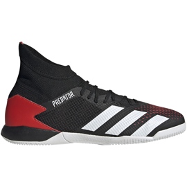 Adidas Predator 20.3 In kopačky černé a červené EF2209 vícebarevný černý