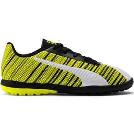 Kopačky Puma One 5.4 Tt Junior žluto-bílo-černé 105662 03 vícebarevný žluť