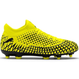 Puma Future 4.4 Fg Ag Dětské kopačky žluto-černé 105696 03 žluť žluť