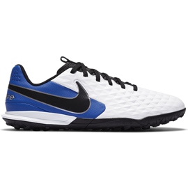 Fotbalová obuv Nike Tiempo Legend 8 Academy Tf Junior AT5736 104 modrý bílá