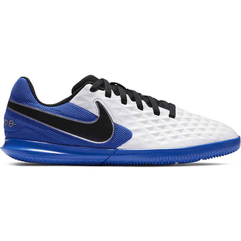 Kopačky Nike Tiempo Legend 8 Club Ic Junior AT5882 104 modrá bílá bílý