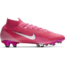 Kopačky Nike Mercurial Superfly 7 Elite Km Fg DB5604 611 růžový růžový