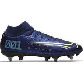 Kopačky Nike Mercurial Superfly 7 Academy Mds Sg Pro Ac CK0014 401 námořnická modř námořnická modř