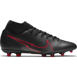 Kopačky Nike Mercurial Superfly 7 Club FG / MG AT7949 060 černá, červená černý