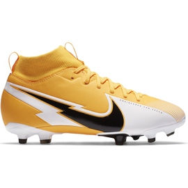 Kopačky Nike Mercurial Superfly 7 Academy FG / MG Junior AT8120 801 oranžový