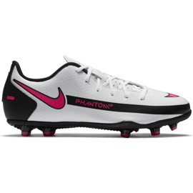 Kopačky Nike Jr Phantom Gt Club FG / MG CK8479 160 vícebarevný bílý