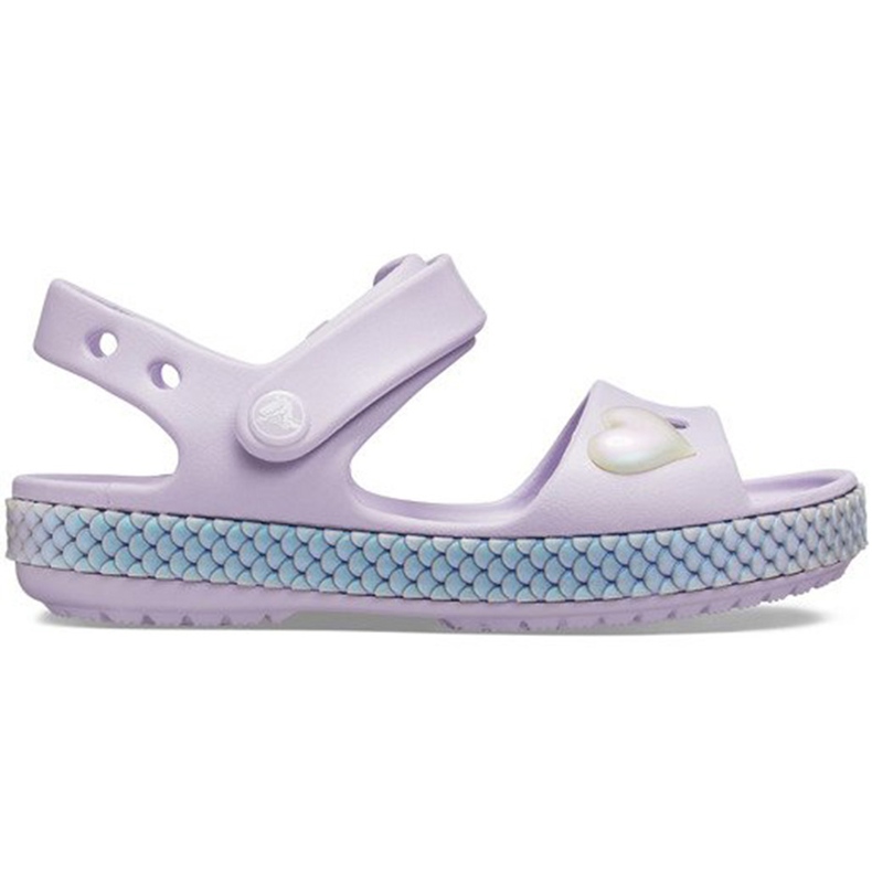 Dětské sandály Crocs Crocband Imagination Sandal Ps purple 206 145 530 fialový