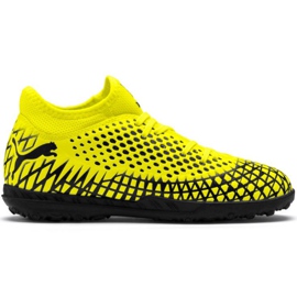 Kopačky Puma Future 4.4 Tt Junior žluto-černé 105699 03 žlutá žlutá