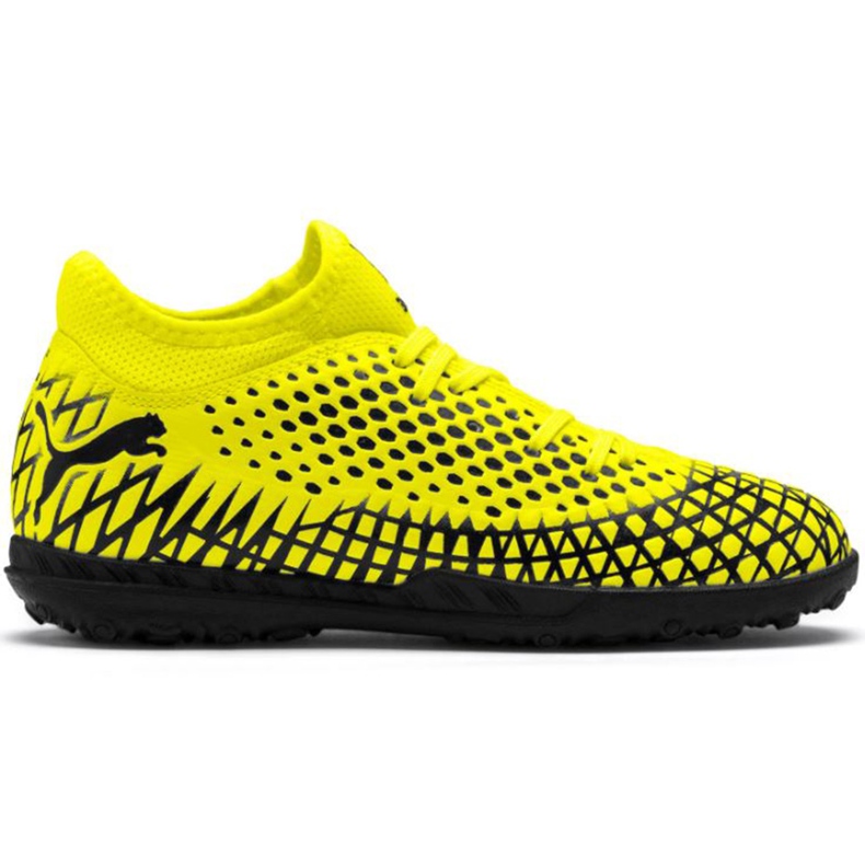 Kopačky Puma Future 4.4 Tt Junior žluto-černé 105699 03 žlutá žlutá