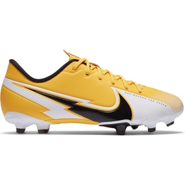 Kopačky Nike Mercurial Vapor 13 Academy FG / MG Junior AT8123 801 pomerančový žluť