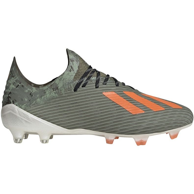 Zelené kopačky Adidas X 19.1 Fg EF8296 zelená zelená