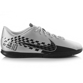 Kopačky Nike Mercurial Vapor 13 Club Neymar Ic AT7998 006 šedá vícebarevný