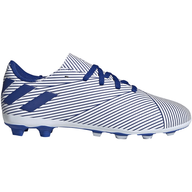 Kopačky Adidas Nemeziz 19.4 FxG Junior EF1740 vícebarevný bílý