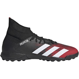 Kopačky Adidas Predator 20.3 Tf černé a červené EF2208 vícebarevný černý
