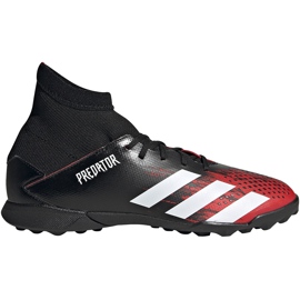 Kopačky Adidas Predator 20.3 Tf Jr EF1950 vícebarevný černá Kopačky Adidas Predator 20.3 Tf Jr EF1950 vícebarevný černá