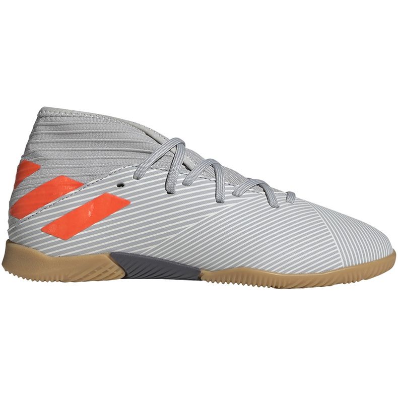 Adidas Nemeziz 19.3 In Jr šedé kopačky EF8304 šedá šedá