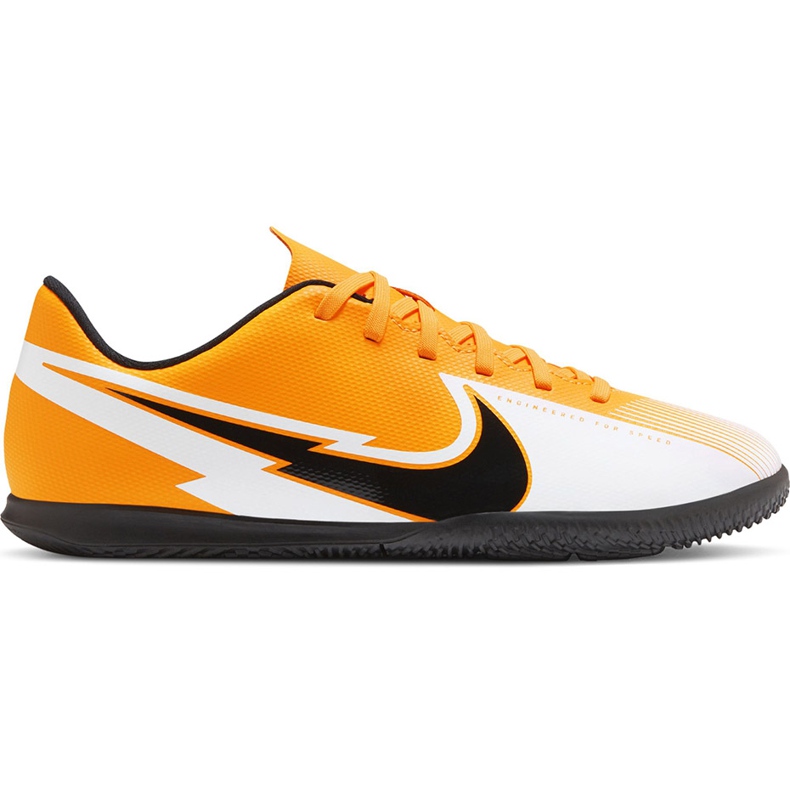 Kopačky Nike Mercurial Vapor 13 Club Ic Junior AT8169 801 oranžový oranžový