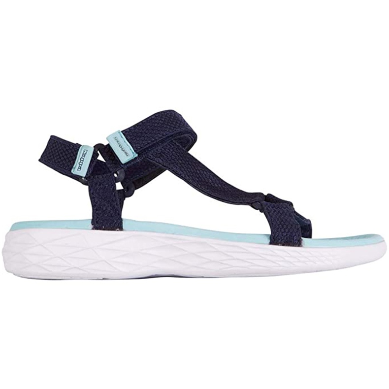 Dámské sandály Kappa Mortara navy blue-mint 242817 6737 námořnická modrá vícebarevný