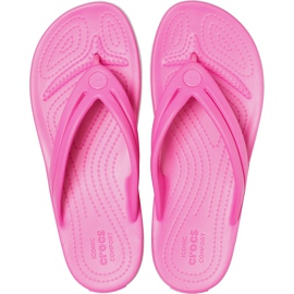 Dámské pantofle Crocs Crocband Flip W růžové 206100 6QQ růžový Dámské pantofle Crocs Crocband Flip W růžové 206100 6QQ růžový