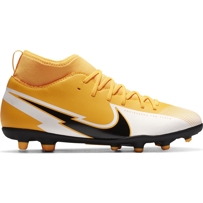 Kopačky Nike Mercurial Superfly 7 Club FG / MG Junior AT8150 801 oranžový žlutá