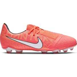 Kopačky Nike Phantom Venom Elite Fg Junior AO0401 810 vícebarevný pomerančový