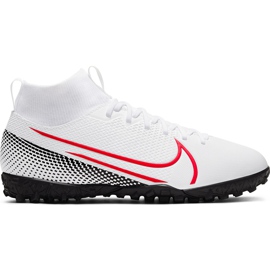 Kopačky Nike Mercurial Superfly 7 Academy Tf Jr AT8143 160 vícebarevný bílý