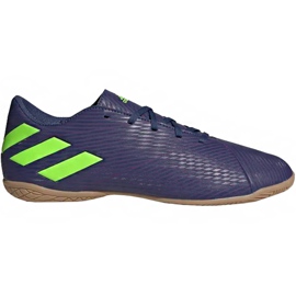 Kopačky Adidas Nemeziz Messi 19.4 In Junior EF1817 vícebarevný námořnická modř