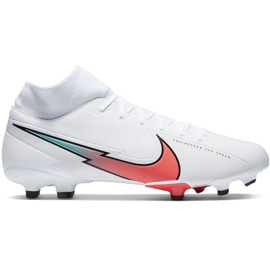 Fotbalová obuv Nike Mercurial Superfly 7 Academy FG / MG M AT7946 163 bílá