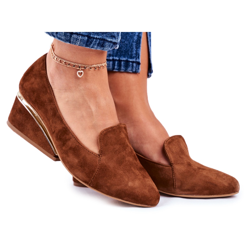 Dámské brogues Exquisite Brown 1205 hnědý