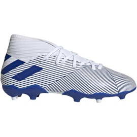 Kopačky Adidas Nemeziz 19.3 Fg Jr EG7245 šedá stříbrný