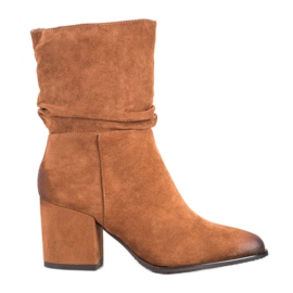 Velbloudí boty VINCEZA hnědý vícebarevný