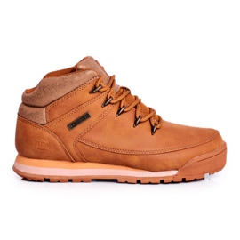 Trekingové boty Big Star Camel GG274497 béžový žlutý