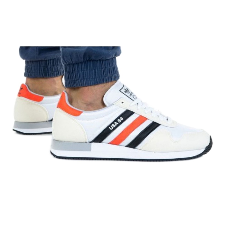 Boty Adidas Usa 84 M FX9327 bílý černá oranžový