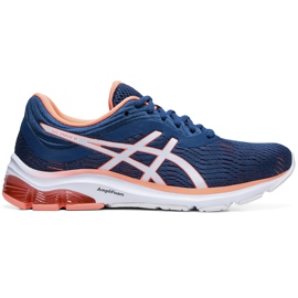Dámské běžecké boty Asics Gel-Pulse navy blue-peach 1012A467 401 námořnická modř pomerančový