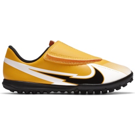 Kopačky Nike Mercurial Vapor 13 Club Tf PS (V) Junior AT8178 801 oranžová, žlutá žlutý
