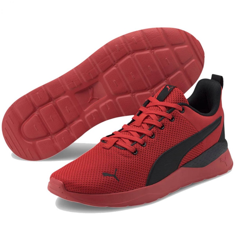 Pánské boty Puma Anzarun Lite červeno-černé 371128 11 černá červené