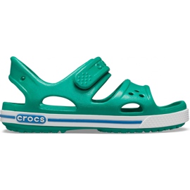 Dětské sandály Crocs Crocband Ii Sandal Ps Kids zeleno-modré 14854 3TV zelený