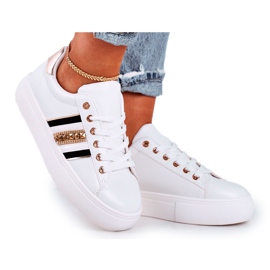 FB1 Dámské sportovní boty White Rylee bílý FB1 Dámské sportovní boty White Rylee bílý