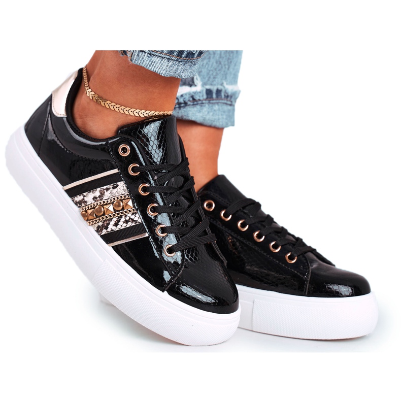 FB1 Dámské sportovní boty Black Rylee černá