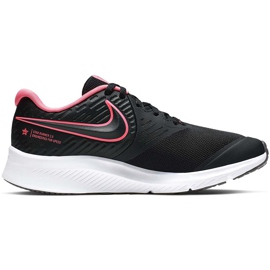 Dětské boty Nike Star Runner 2 černé a růžové AQ3542 002 černý růžový
