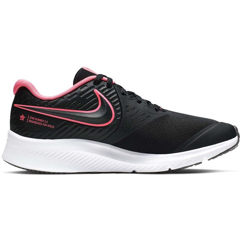 Boty Nike Star Runner 2 Jr AQ3542 002 černá růžový