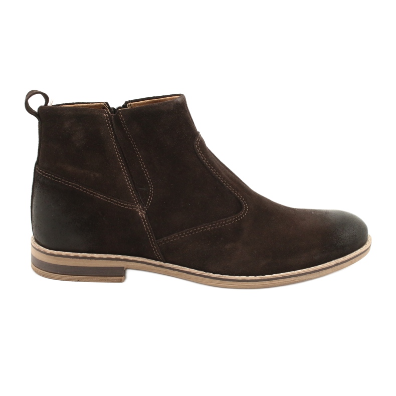 Pánské boty Riko Jodhpur boty 859 Brown hnědý