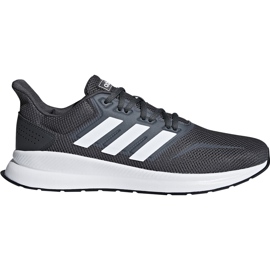 Šedá pánská obuv Adidas Runfalcon F36200 černý