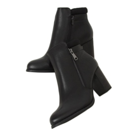 Černá 4599 Černá vysoké podpatky