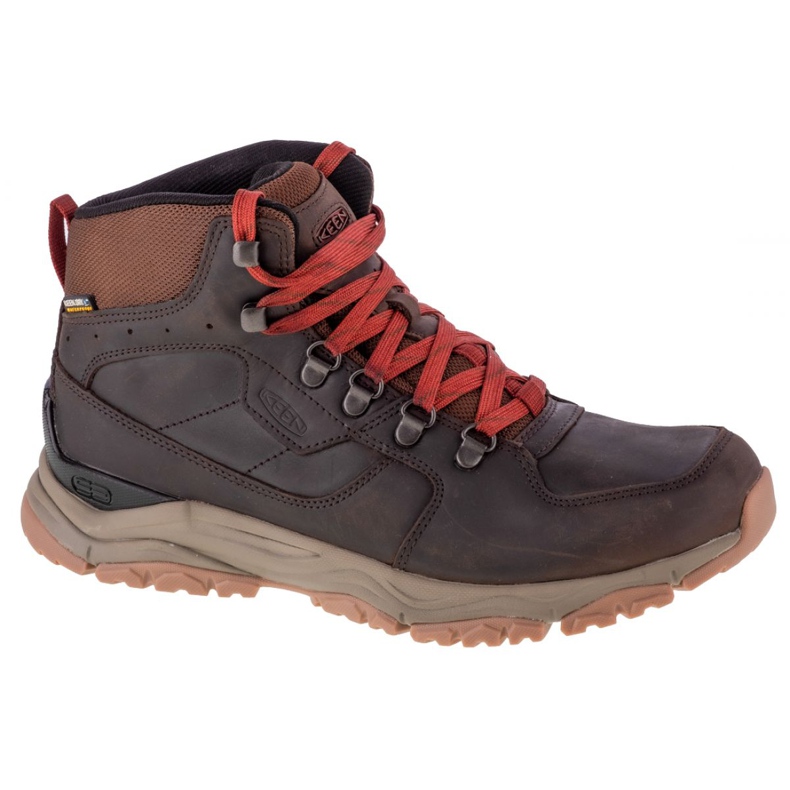Boty Keen Innate Leather Mid Wp M 1023445 hnědý