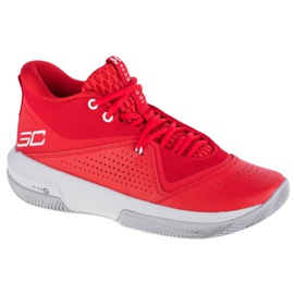 Under Armour Sc 3Zero Iv M 3023917-600 červený pomeranče a červené